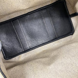 【6kb1922】エルメス トートバッグ ガーデンパーティPM トワルアッシュ ブラック シルバー金具 □G刻印【中古】レディース