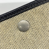 【6kb1922】エルメス トートバッグ ガーデンパーティPM トワルアッシュ ブラック シルバー金具 □G刻印【中古】レディース
