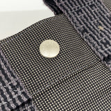 【6kb1923】エルメス ハンドバッグ エールラインPM ナイロン グレー シルバー金具【中古】メンズ レディース ユニセックス