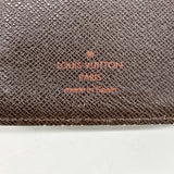 【6kb1932】ルイヴィトン 手帳カバー ダミエ アジェンダPM R20700 エベヌ【中古】メンズ レディース ユニセックス