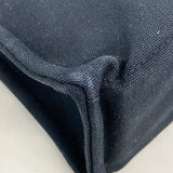 【6kb1933】エルメス トートバッグ フールトゥPM キャンバス ブラック シルバー金具【中古】レディース