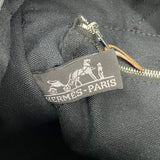 【6kb1933】エルメス トートバッグ フールトゥPM キャンバス ブラック シルバー金具【中古】レディース