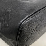 【6kb1951-h】ルイヴィトン トートバッグ モノグラム・アンプラント ネヴァーフルMM M45685 ノワール【中古】レディース
