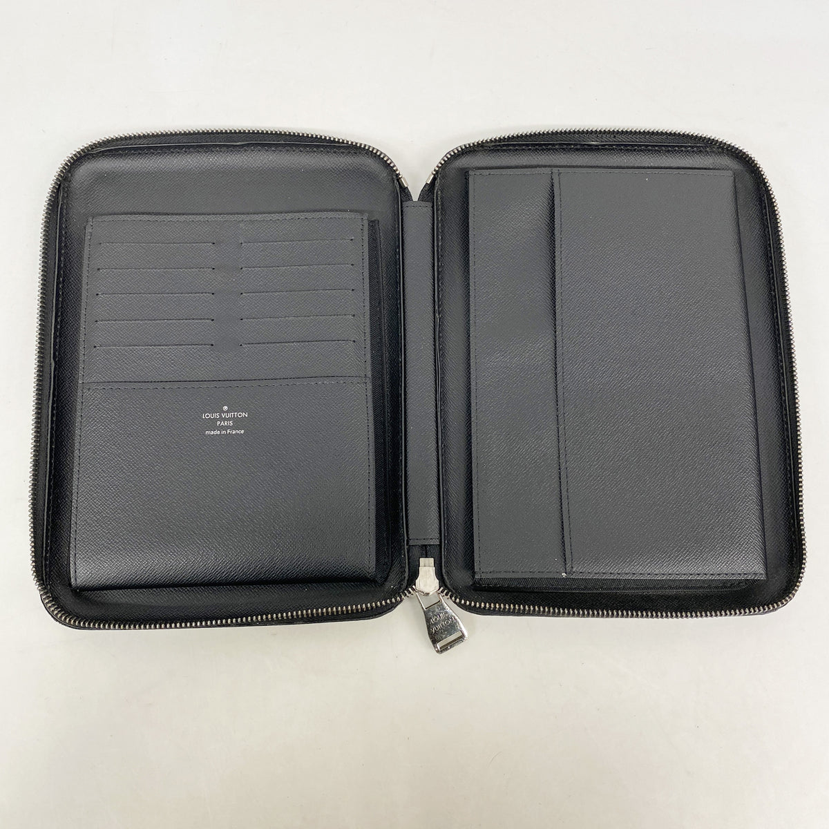 【6kb1957-h】ルイヴィトン iPadケース モノグラム・エクリプス iPadカバーボックス M61870 ブラック【中古】メンズ