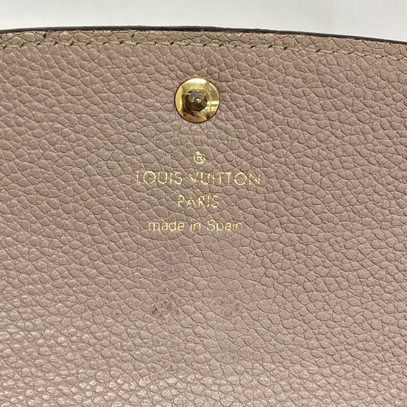【6kc2590】ルイヴィトン 長財布 モノグラム・アンプラント ポルトフォイユ エミリー M62371 ホットピンク【中古】レディース