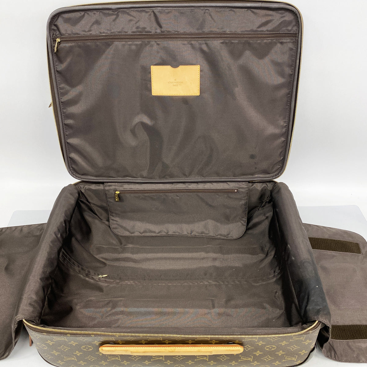 【6kc1959】ルイヴィトン キャリーバッグ モノグラム ぺガス55ビジネス M23297 ブラウン【中古】メンズ レディース ユニセックス