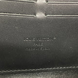 【6kc1974】ルイヴィトン 長財布 モノグラム・ミッドナイト ジッピーウォレットホリゾンタル M28048 ブラック【中古】メンズ