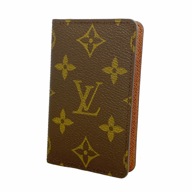 【6kc1978】ルイヴィトン カードケース モノグラム ポシェットカルトヴィジット M56362 ブラウン【中古】メンズ レディース ユニセックス