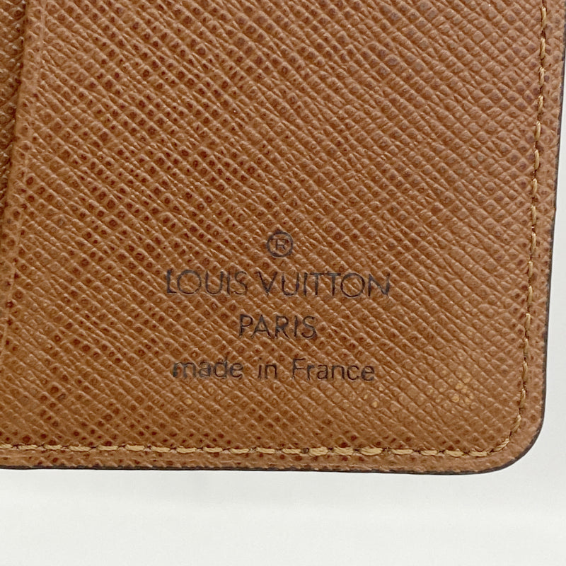 【6kc1978】ルイヴィトン カードケース モノグラム ポシェットカルトヴィジット M56362 ブラウン【中古】メンズ レディース ユニセックス