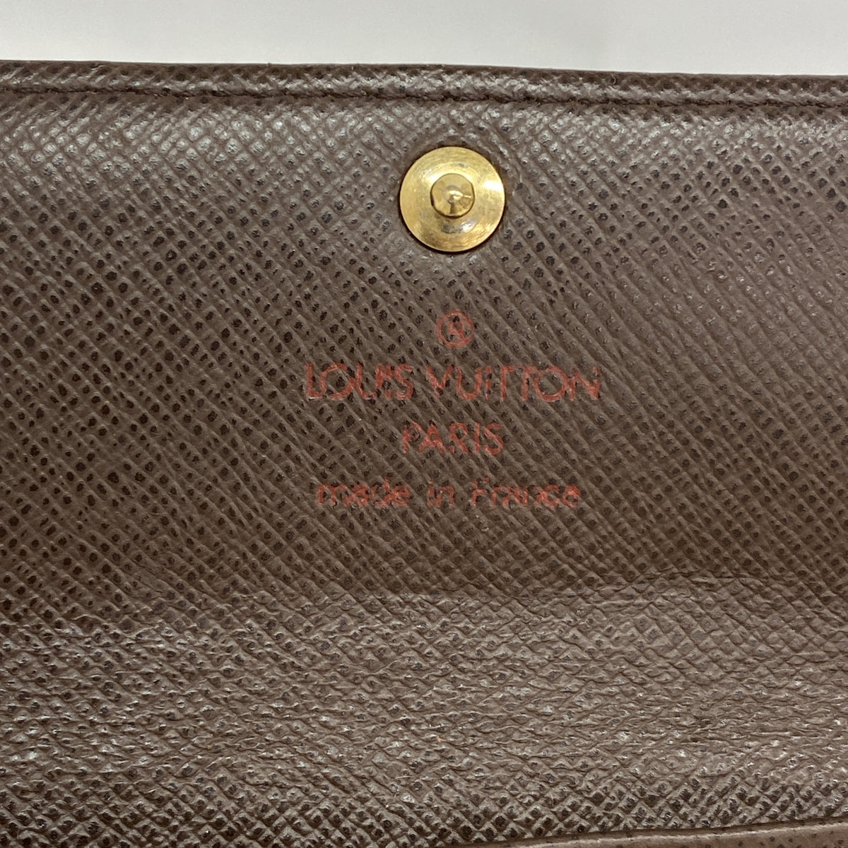 【6kc1979】ルイヴィトン キーケース ダミエ ミュルティクレ4 N62631 エベヌ【中古】レディース