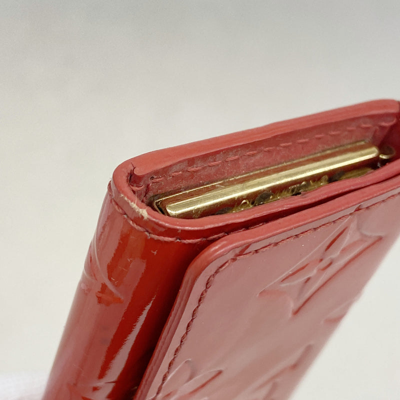 【6kc1980】ルイヴィトン キーケース ヴェルニ ミュルティクレ4 M91211 ルージュ【中古】レディース