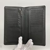 【6kc1995】ルイヴィトン 長財布 ダミエ・アンフィニ ポルトフォイユブラザ N63010 オニキス【中古】メンズ