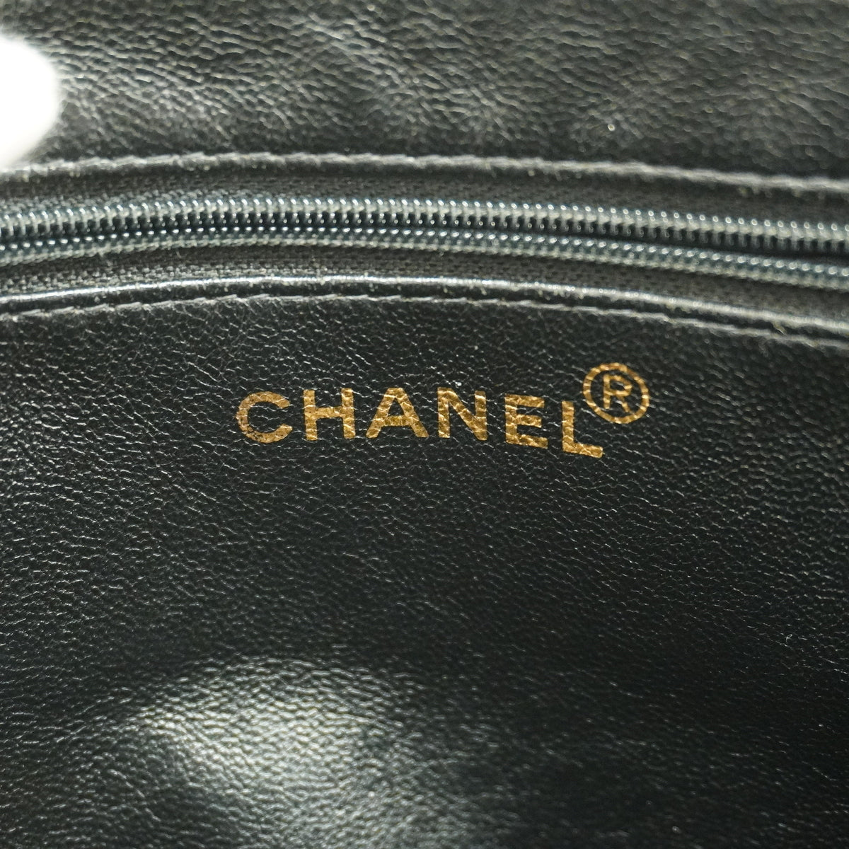 【6kc1998】シャネル トートバッグ マトラッセ ラムスキン ブラック ゴールド金具【中古】レディース