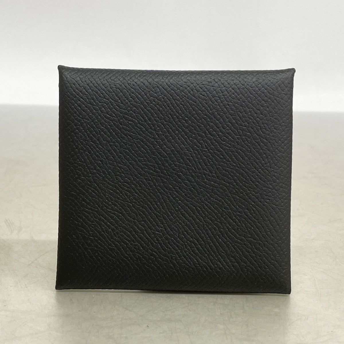 【6kc2010】エルメス コインケース バスティア ヴォーエプソン ブラック シルバー金具 Y刻印【中古】メンズ レディース ユニセックス