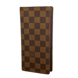 【6kc2016】ルイヴィトン 長財布 ダミエ ポルトフォイユブラザ N60017 エベヌ【中古】メンズ