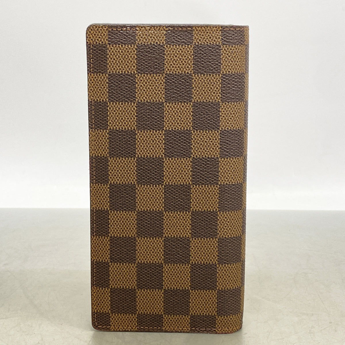 【6kc2016】ルイヴィトン 長財布 ダミエ ポルトフォイユブラザ N60017 エベヌ【中古】メンズ