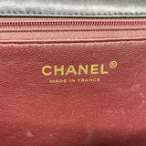 【6kc2017】シャネル ショルダーバッグ マトラッセ チェーンショルダー ラムスキン ブラック ゴールド金具【中古】レディース
