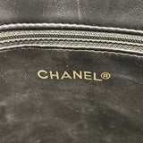 【6kc2018】シャネル ショルダーバッグ マトラッセ Wチェーン ラムスキン ブラック ゴールド金具【中古】レディース