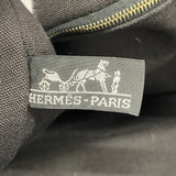 【6kc2024】エルメス トートバッグ フールトゥGM キャンバス ブラック シルバー金具【中古】メンズ レディース ユニセックス