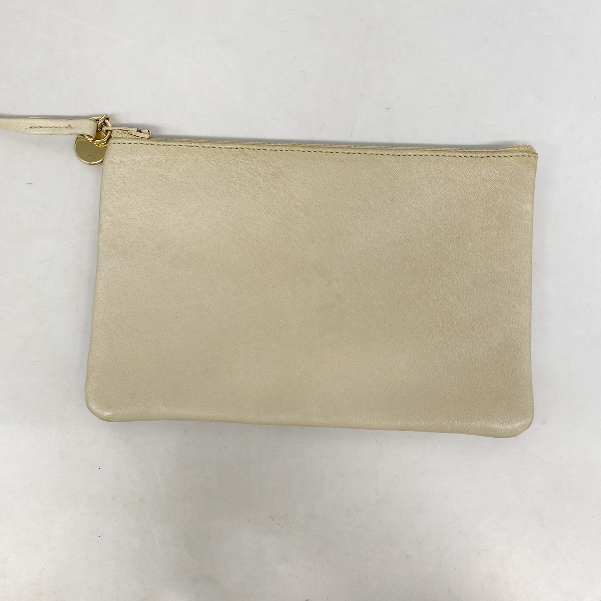 【6kc2042】シャネル ショルダーバッグ チェーンショルダー レザー ベージュ ゴールド金具【中古】レディース