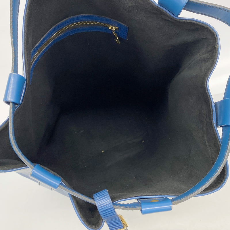 【6kc2046】ルイヴィトン ショルダーバッグ エピ ランドネGM M43085 トレドブルー【中古】レディース