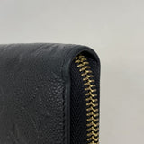【6kc2051】ルイヴィトン 長財布 モノグラム・アンプラント ジッピーウォレット M61864 ノワール【中古】メンズ レディース ユニセックス