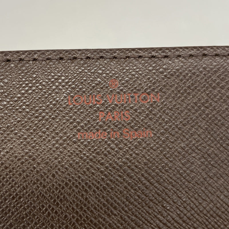 【6kc2054】ルイヴィトン 名刺入れ ダミエ アンヴェロップカルトドゥヴィジット N62920 エベヌ【中古】メンズ レディース ユニセックス