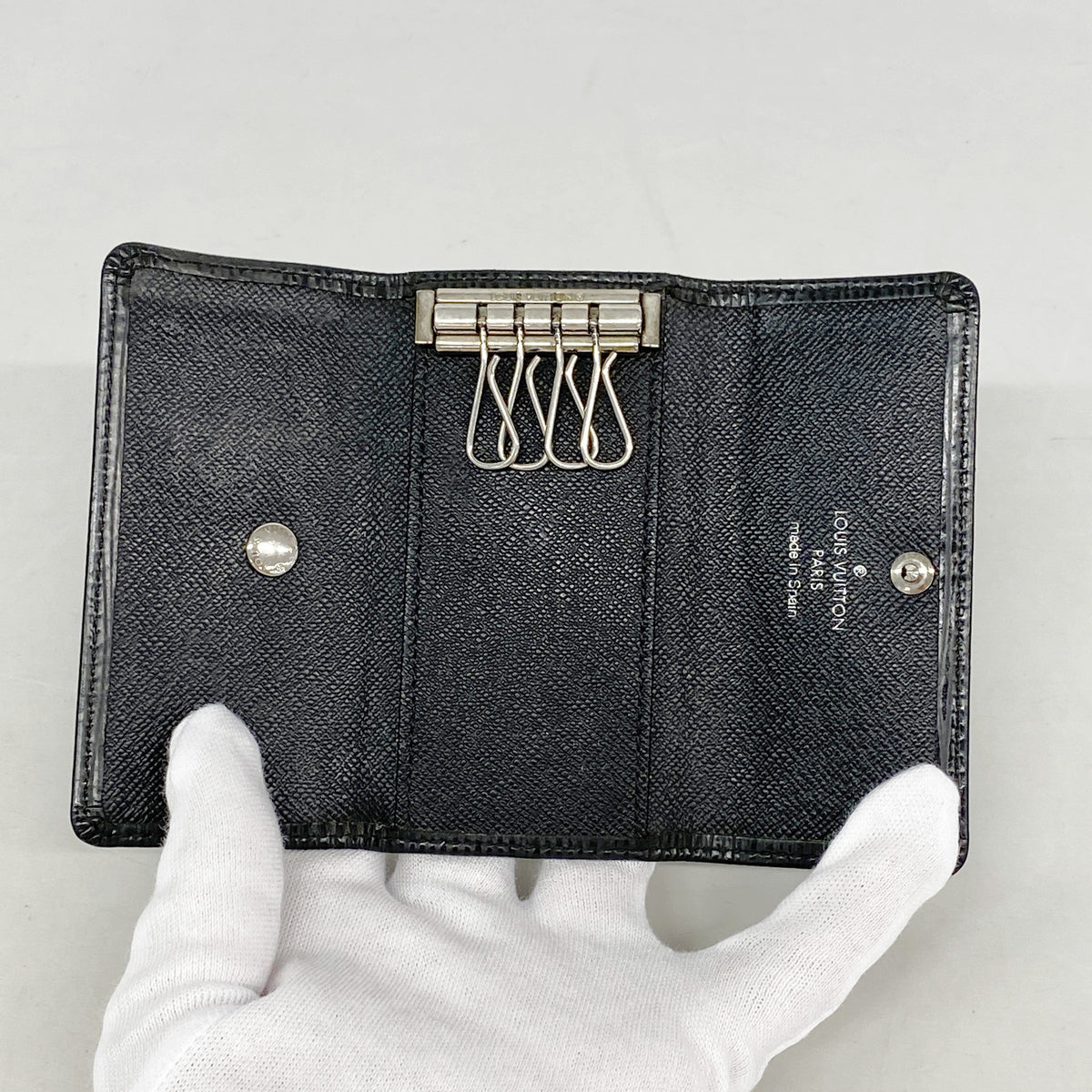 【6kc2063】ルイヴィトン キーケース エピ ミュルティクレ4 M63822 ノワール【中古】メンズ レディース ユニセックス