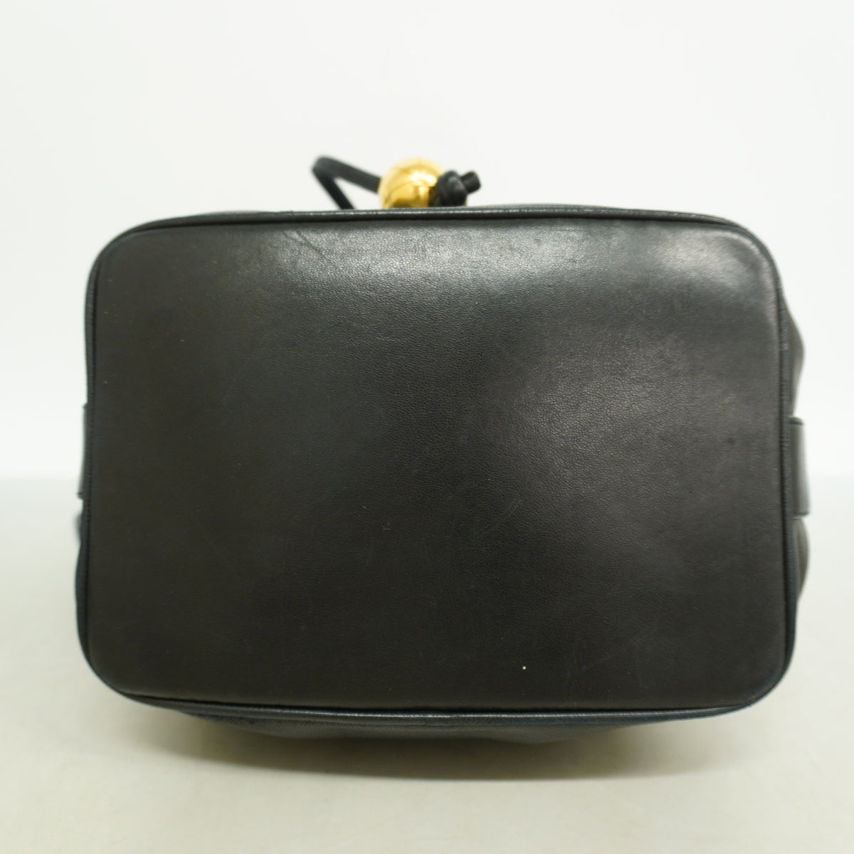 【6kc2066】シャネル ショルダーバッグ ラムスキン ブラック ゴールド金具【中古】レディース