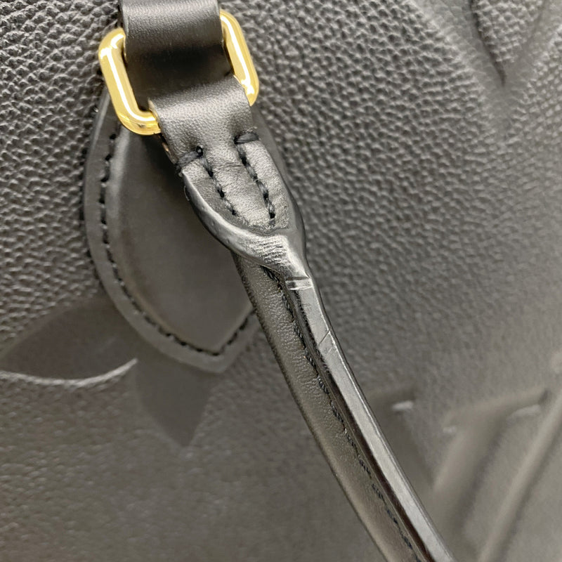 【6kc2093】ルイヴィトン トートバッグ モノグラム・アンプラント オンザゴーMM M45595 ノワール 2wayバッグ【中古】レディース