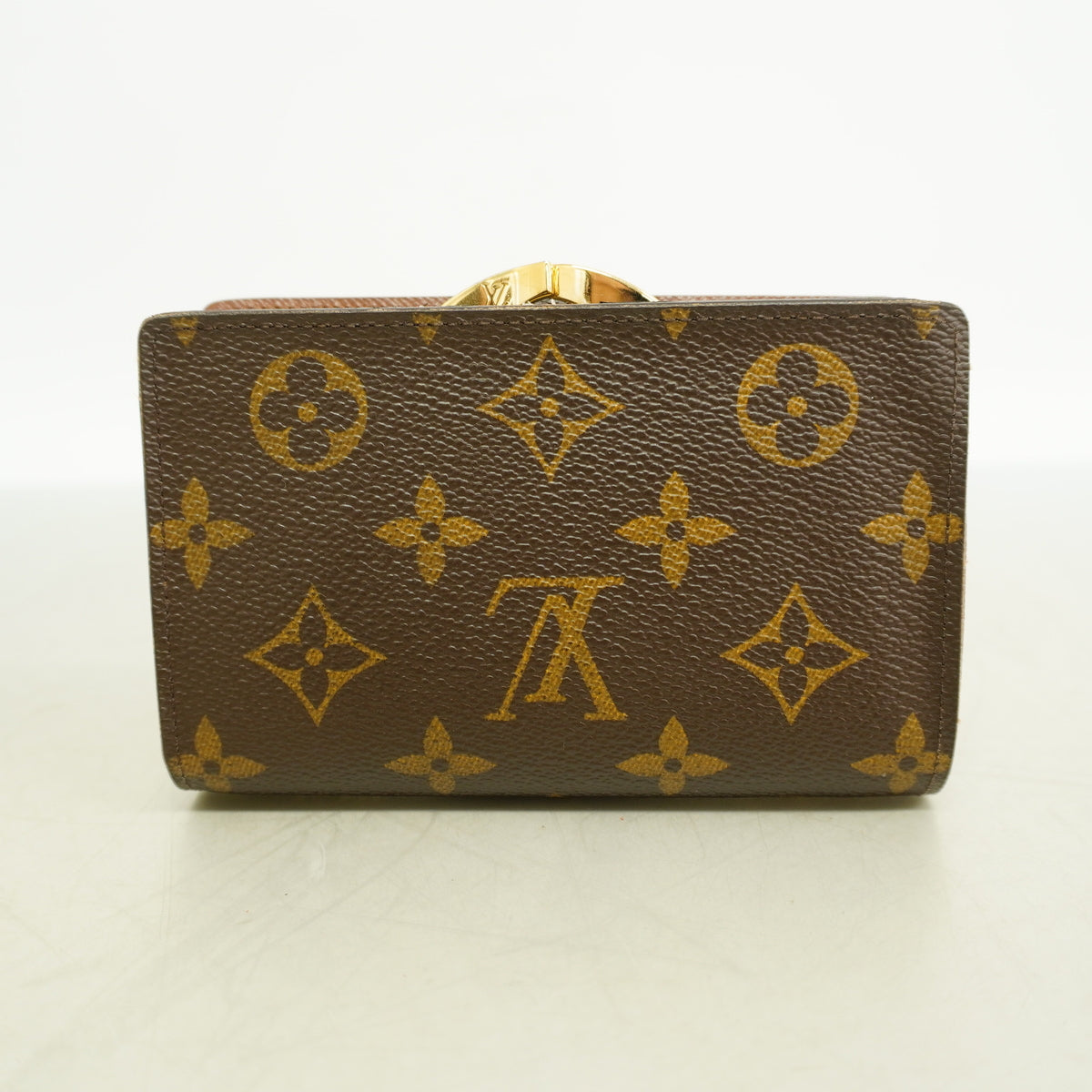 【6kc2105】ルイヴィトン 財布 モノグラム ポルトフォイユヴィエノワ M61674 ブラウン【中古】レディース