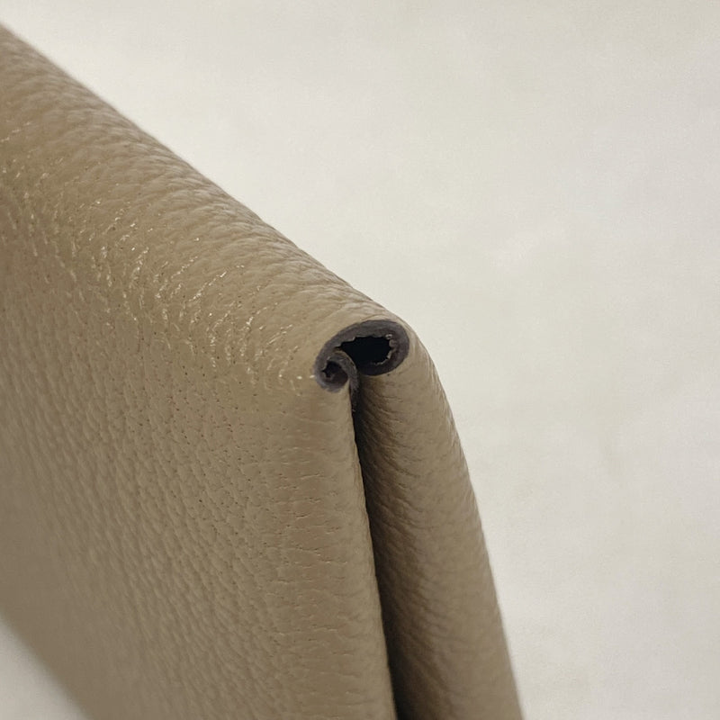 【6kc2106】エルメス コインケース カルヴィデュオ シェブルミゾル エトゥープ シルバー金具 U刻印【中古】メンズ レディース ユニセックス