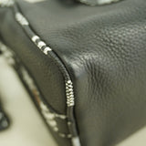 【6kc2118】ルイヴィトン ハンドバッグ ダミエ・ディストーテッド キーポルXS M80202 ブラック 2wayバッグ【中古】メンズ
