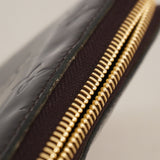 【6kc2124】ルイヴィトン 長財布 ヴェルニ ジッピーウォレット M93522 アマラント【中古】レディース