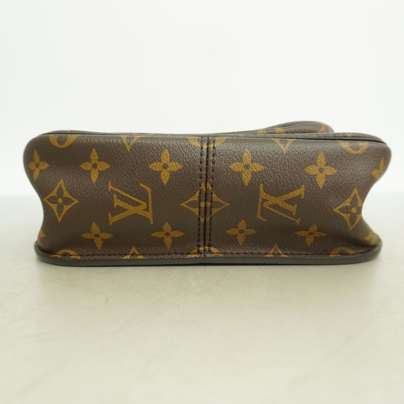 【6kc2128】ルイヴィトン ショルダーバッグ モノグラム パッシー M45592 ブラウン【中古】レディース