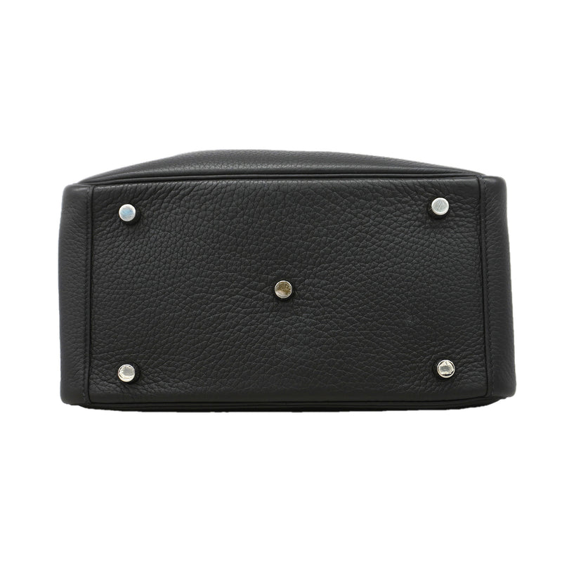 【6kc2150】エルメス ハンドバッグ リンディ26 トリヨンクレマンス ブラック シルバー金具 W刻印 2wayバッグ【中古】レディース