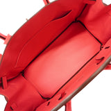 【6kc2156】エルメス ハンドバッグ バーキン30 ヴォーエプソン ローズアザレ シルバー金具 C刻印【中古】レディース