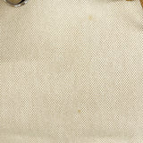【6kc2165】エルメス ハンドバッグ エールバッグジップPM トワルアッシュ ナチュラル シルバー金具 □M刻印 2wayバッグ【中古】レディース