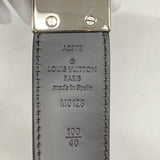 【6kc2173】ルイヴィトン ベルト エピ サンチュールスレンダーリバーシブル M0128 ノワール【中古】メンズ