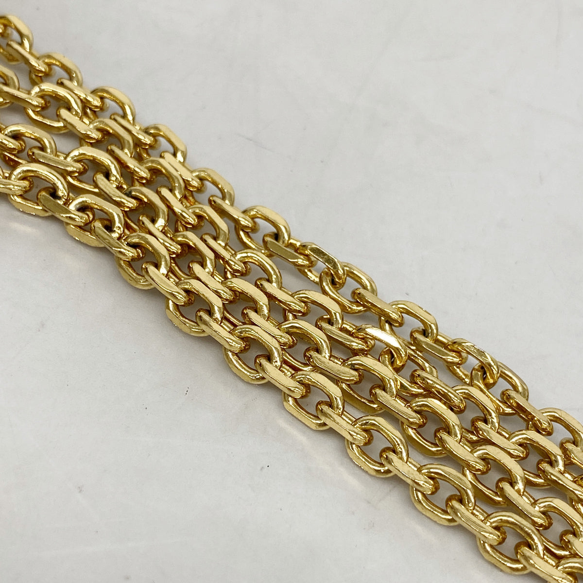 【6kc2195】クリスチャンディオール ショルダーバッグ トロッター オブリーク キャンバス ネイビー ゴールド金具【中古】レディース