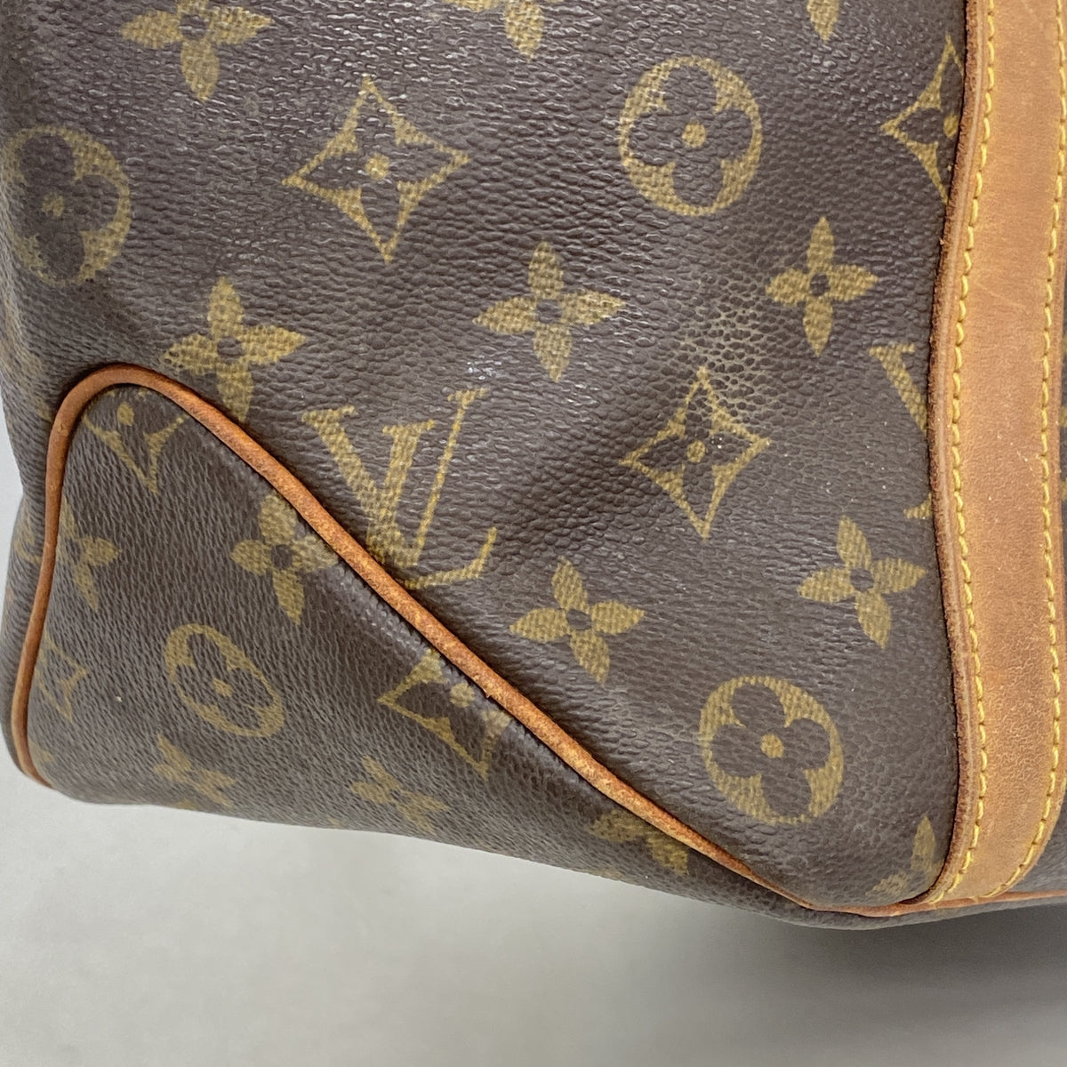 【6kc2209】ルイヴィトン ショルダーバッグ モノグラム サックショッピング M51108 ブラウン【中古】レディース