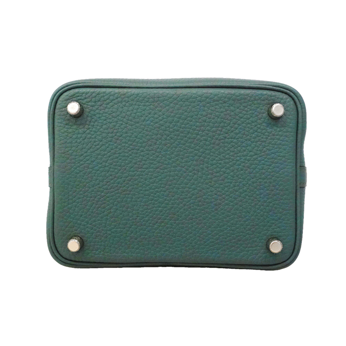 【6kc2212】エルメス ハンドバッグ ピコタンロックPM トリヨンクレマンス ブルーオラージュ シルバー金具 Z刻印【中古】レディース