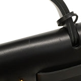 【6kc2234】エルメス ハンドバッグ エールバッグジップPM トワルGM ブラック ゴールド金具 G刻印【中古】レディース