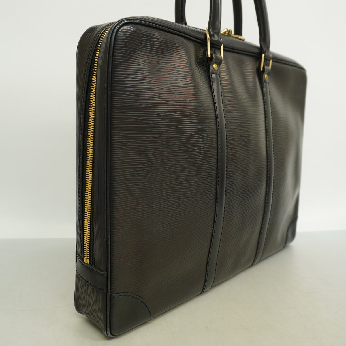 【6kc2242】ルイヴィトン ブリーフケース エピ ポルトドキュマンヴォワヤージュ M54472 ノワール【中古】メンズ