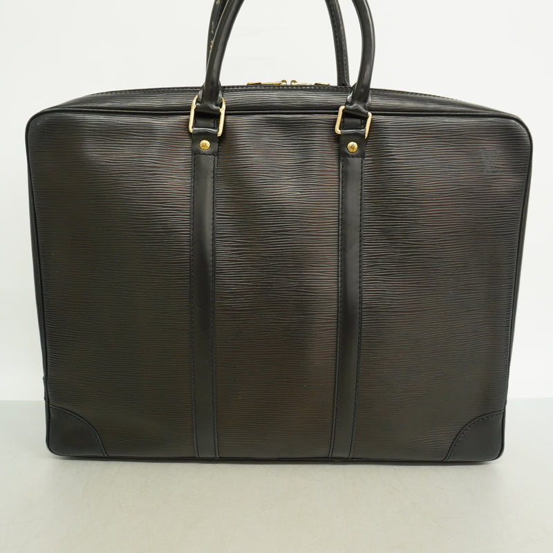 【6kc2242】ルイヴィトン ブリーフケース エピ ポルトドキュマンヴォワヤージュ M54472 ノワール【中古】メンズ