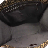 【6kc2255】フェンディ トートバッグ ズッカ ナイロンキャンバス ブラウン シルバー金具 2wayバッグ【中古】メンズ