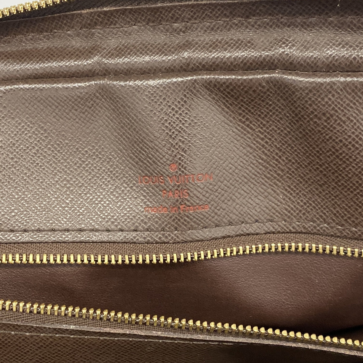【6kc2265】ルイヴィトン ブリーフケース ダミエ ポルトドキュマンヴォワヤージュ N41124 エベヌ【中古】メンズ