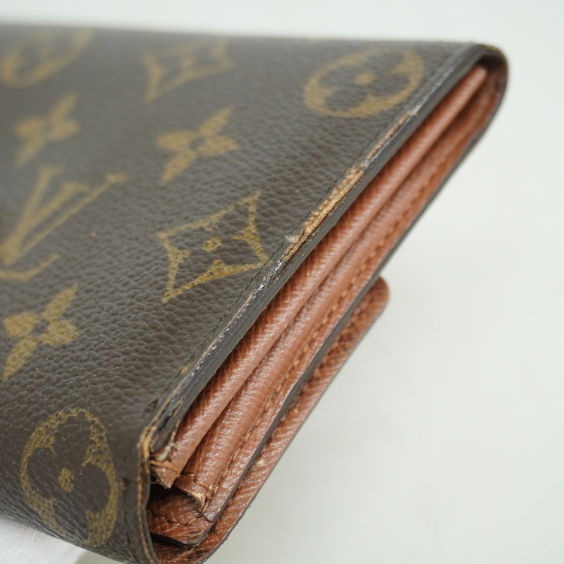 【6kc2294】ルイヴィトン 長財布 モノグラム ポルトフォイユサラ M61734 ブラウン【中古】メンズ レディース ユニセックス