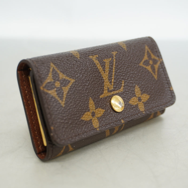 【6kc2296】ルイヴィトン キーケース モノグラム ミュルティクレ4 M62631 ブラウン【中古】メンズ レディース ユニセックス