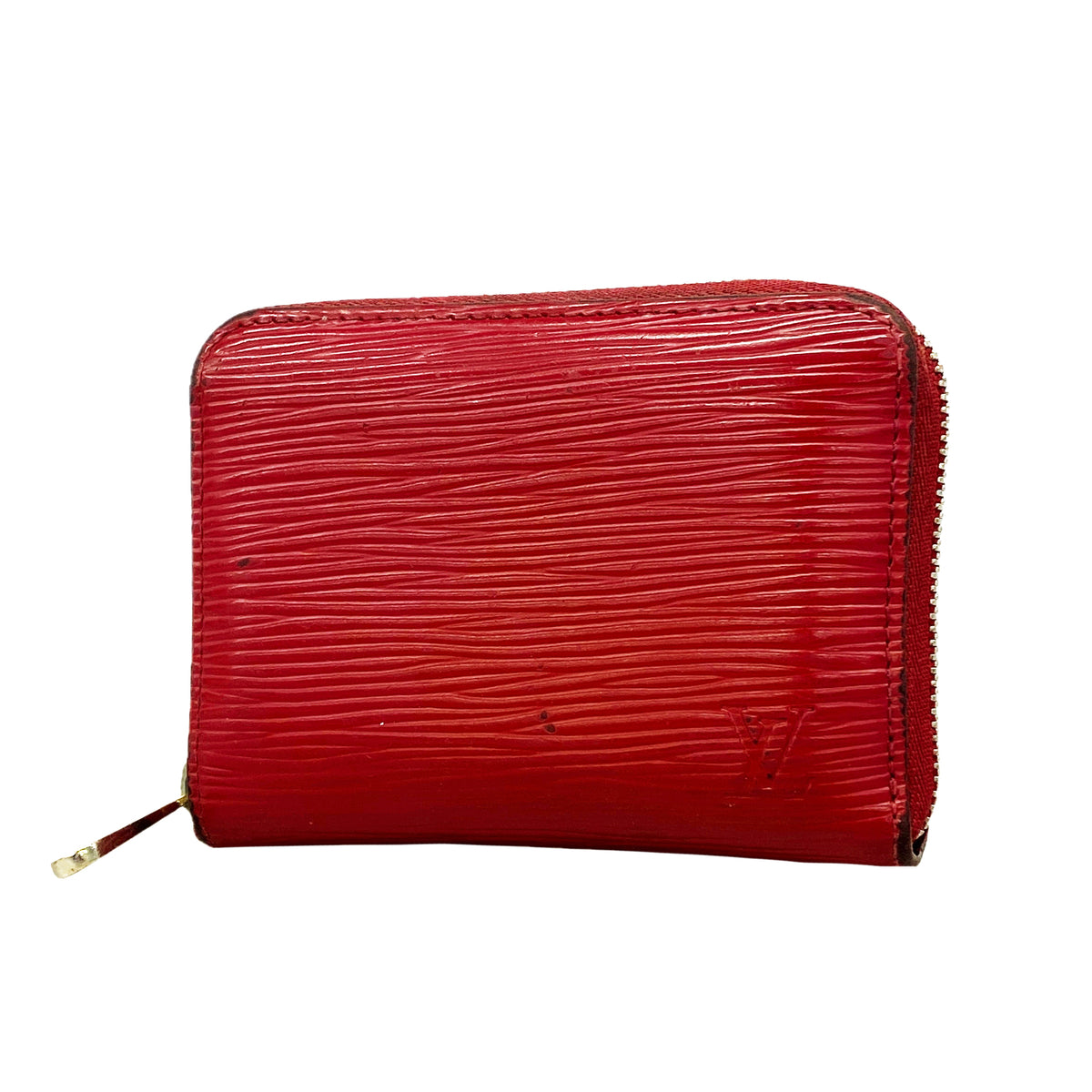 【6kc2323】ルイヴィトン コインケース エピ ジッピーコインパース M60383 フューシャ【中古】レディース